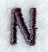 Impress Letter N (3 Inch)