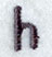 Impress Lower Case Letter h (3 Inch)