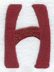 Hobo Letter H (3 Inch)