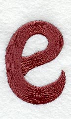 Hobo Lower Case Letter e (3 Inch)