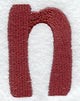 Hobo Lower Case Letter n (3 Inch)
