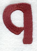 Hobo Lower Case Letter q (3 Inch)