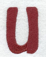Hobo Lower Case Letter u (3 Inch)