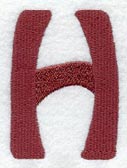 Hobo Letter H (3 Inch)