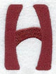 Hobo Letter H (3 Inch)