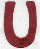 Hobo Letter U (3 Inch)
