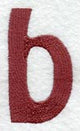 Hobo Lower Case Letter b (3 Inch)