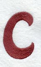 Hobo Lower Case Letter c (3 Inch)