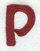 Hobo Lower Case Letter p (3 Inch)
