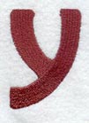 Hobo Lower Case Letter y (3 Inch)
