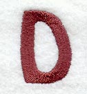 Hobo Letter D (3 Inch)