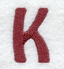 Hobo Letter K (3 Inch)