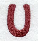 Hobo Letter U (3 Inch)