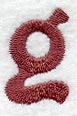 Hobo Lower Case Letter g (3 Inch)