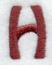 Hobo Letter H (3 Inch)
