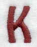 Hobo Letter K (3 Inch)