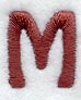Hobo Letter M (3 Inch)