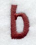 Hobo Lower Case Letter b (3 Inch)