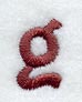 Hobo Lower Case Letter g (3 Inch)