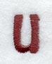Hobo Lower Case Letter u (3 Inch)