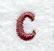 Hobo Lower Case Letter c (3 Inch)