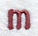 Hobo Lower Case Letter m (3 Inch)