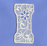 Floral Lace Letter I (Lace)