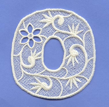 Floral Lace Number 0 (Lace)