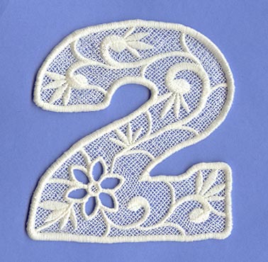 Floral Lace Number 2 (Lace)