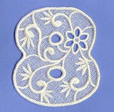 Floral Lace Number 8 (Lace)