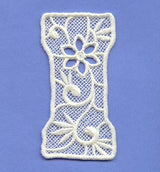 Floral Lace Letter I (Lace)