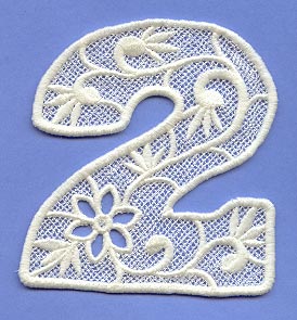 Floral Lace Number 2 (Lace)