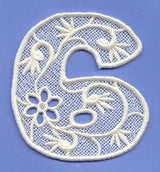 Floral Lace Number 6 (Lace)