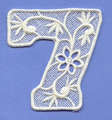 Floral Lace Number 7 (Lace)