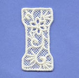 Floral Lace Letter I (Lace)