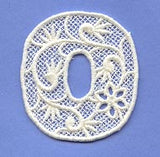 Floral Lace Number 0 (Lace)