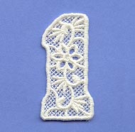 Floral Lace Number 1 (Lace)