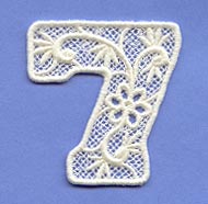 Floral Lace Number 7 (Lace)
