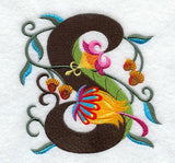 Jacobean Letter S (5 Inch)