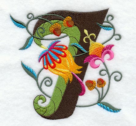 Jacobean Number 7 (5 Inch)