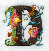 Jacobean Letter D (5 Inch)