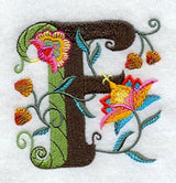 Jacobean Letter F (5 Inch)