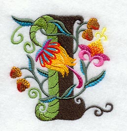 Jacobean Letter I (5 Inch)