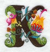 Jacobean Letter K (5 Inch)