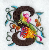 Jacobean Letter S (5 Inch)