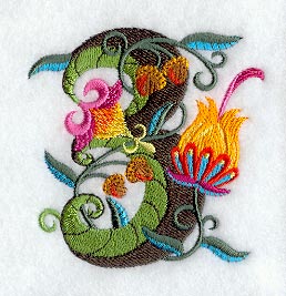 Jacobean Number 3 (5 Inch)