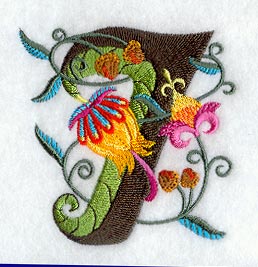 Jacobean Number 7 (5 Inch)