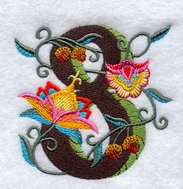 Jacobean Number 8 (5 Inch)