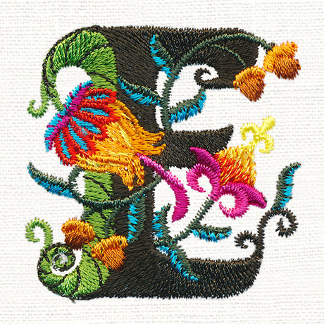 Jacobean Letter E (5 Inch)