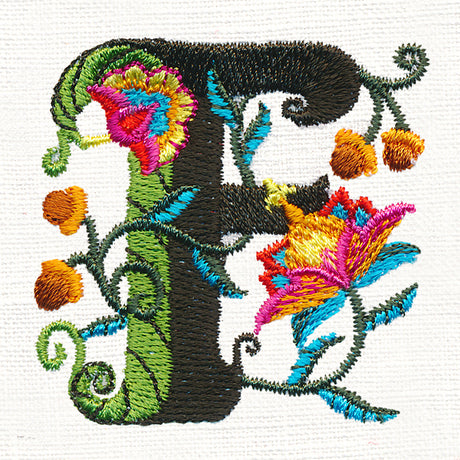 Jacobean Letter F (5 Inch)